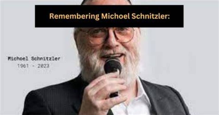 Michoel Schnitzler Death And Obituary Jewish Singer Died Of A Heart