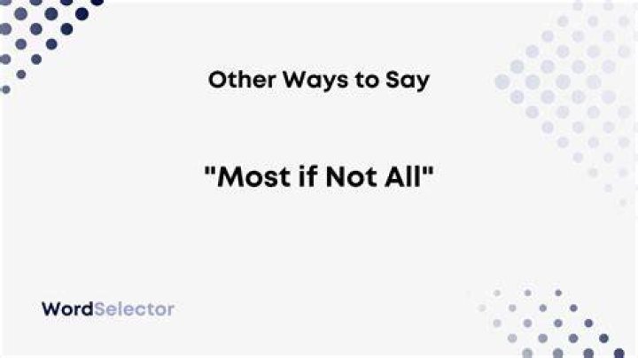 &ldquo;Most will say to not worry about the small details and enjoy the