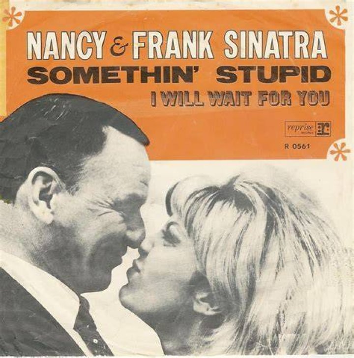 Nancy & Frank Sinatra Somethin' Stupid Frank sinatra, Sinatra