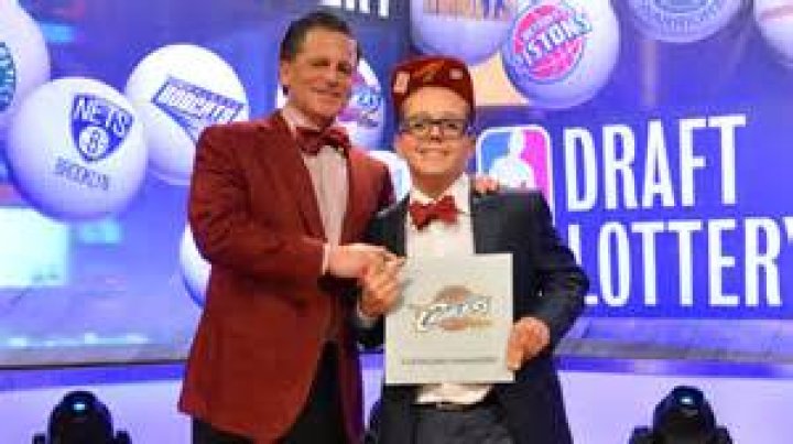 Nick Gilbert, Cavaliers lottery icon and son of team owner Dan Gilbert