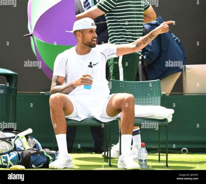 Nick Kyrgios apologises to Wimbledon fan he accused of being 'drunk out
