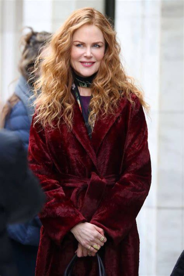 NICOLE KIDMAN on the Set of The Undoing in New York 04/01/2019 Nicole