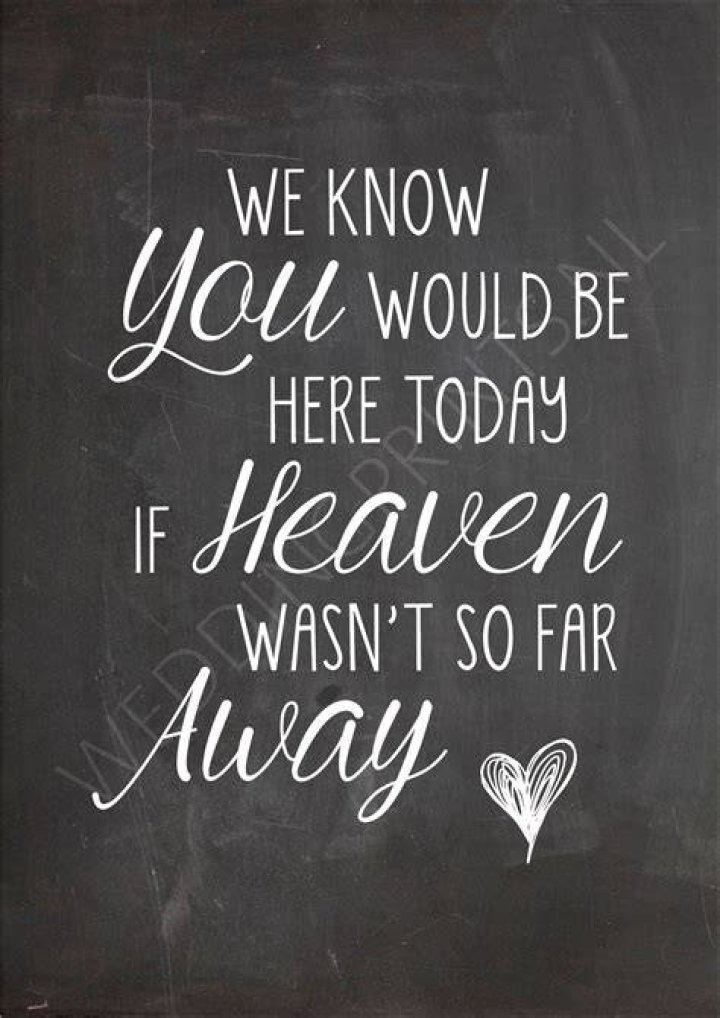Onze mooie posterkaarten. We know you would be here today if heaven