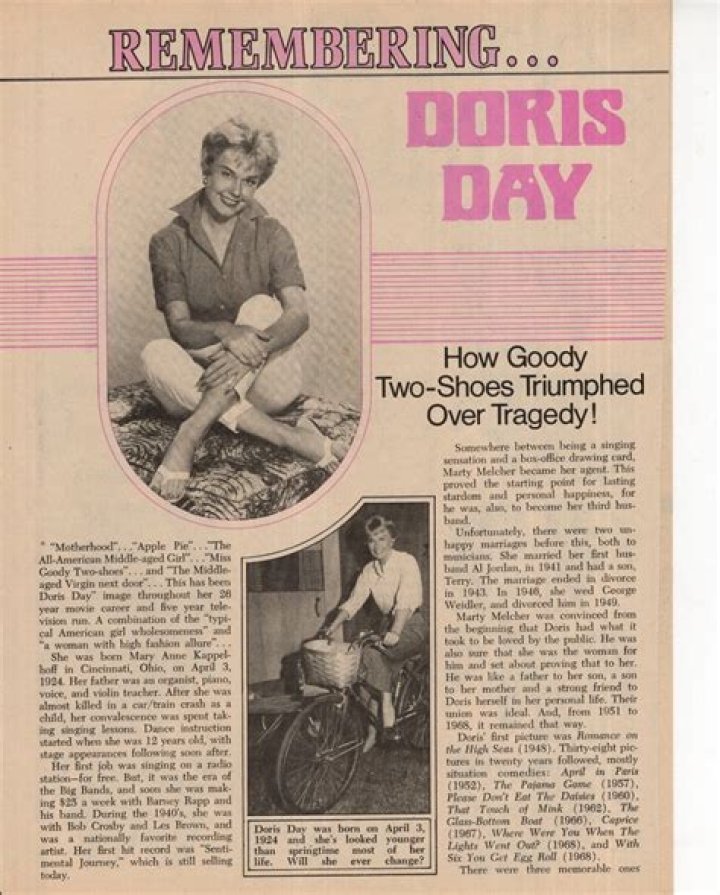 Page 48 The Doris Day Forum Red carpet beauty, The pajama game, Dory
