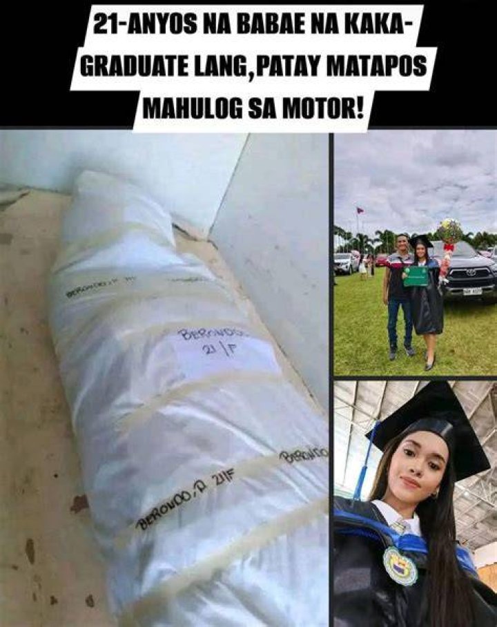 Pearl Angel Berondo Accident Linked To Death Cause Internewscast Journal