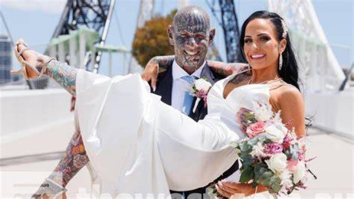 Perth bikie Dayne Brajkovich Wedding pics with &lsquo;angel&rsquo; Jacinta show