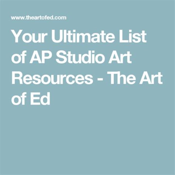 Pin on AP Studio Art