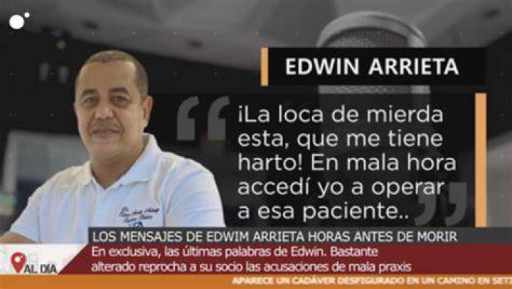 &iquest;Qui&eacute;n es Edwin Arrieta? As&iacute; era la vida del cirujano presuntamente