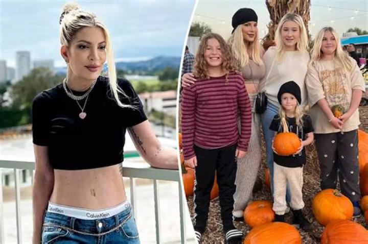 Report Tori Spelling ‘Struggling While Living in RV on