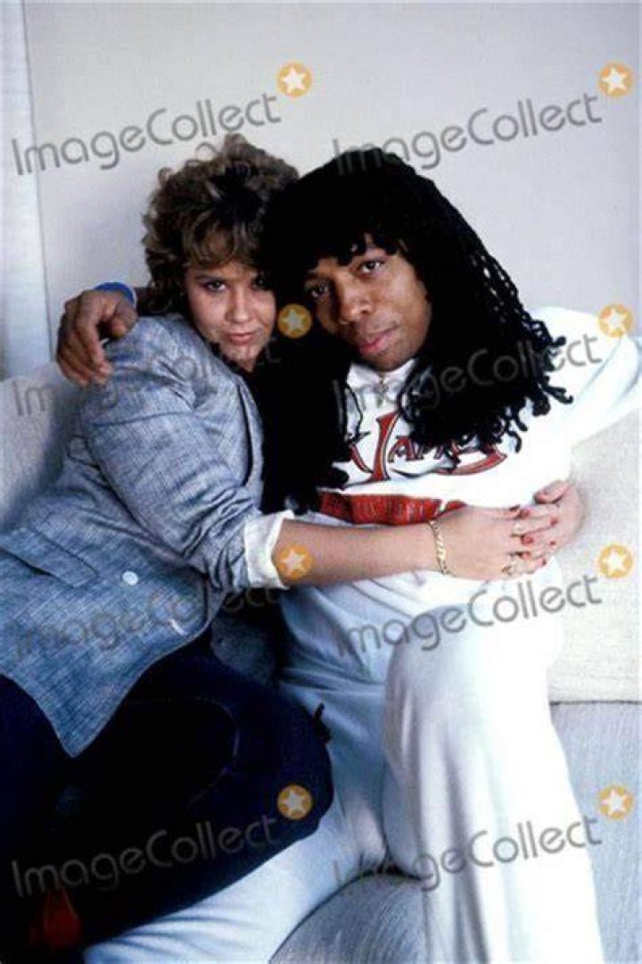 Rick James and Linda Blair 1982 r/40yearsago