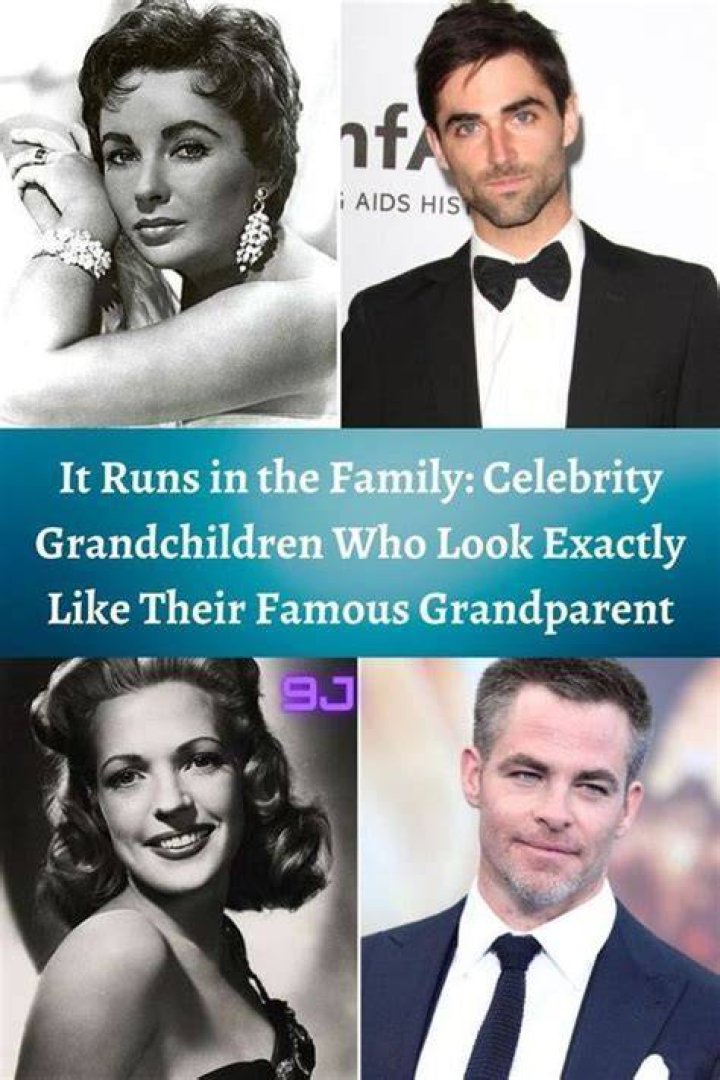 These Grandchildren Look Just Like Their Celeb Grandparents And Prove