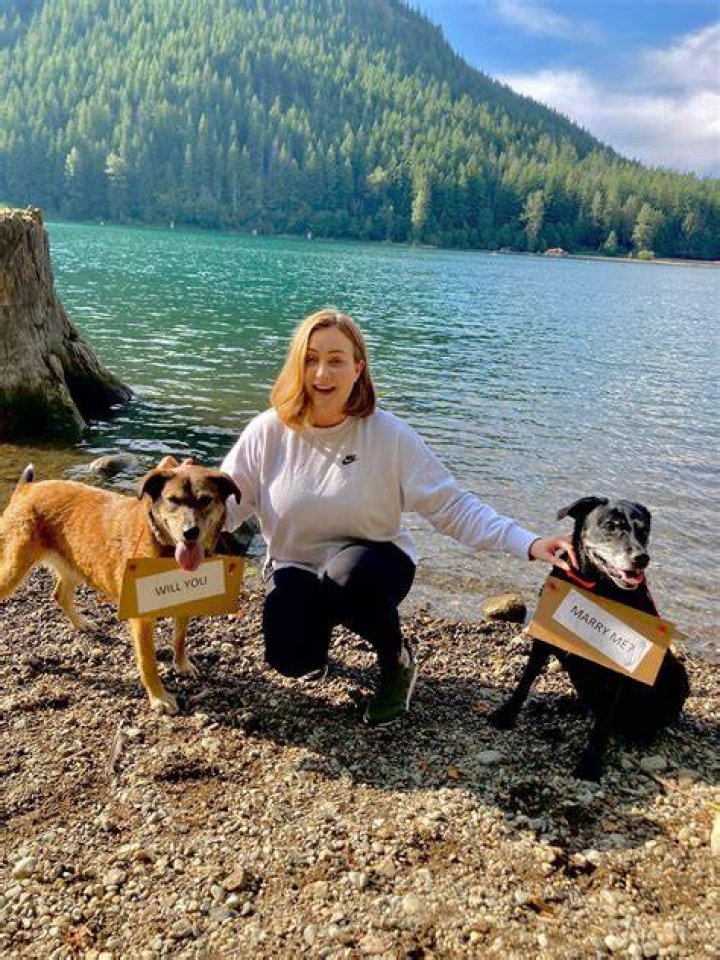 This Just Happened Brandi Kruse Says &ldquo;YES&rdquo; To Mystery Fiance QZVX
