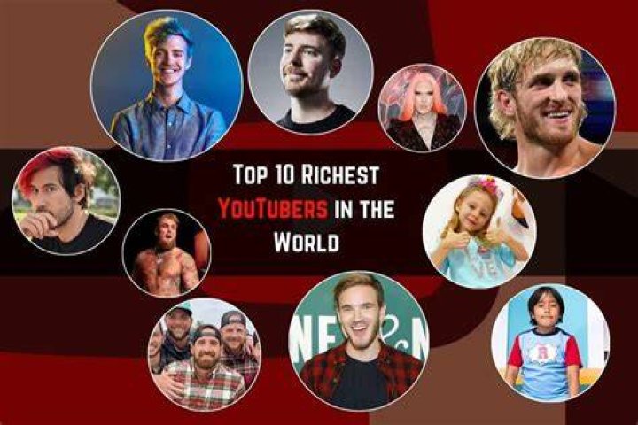 TOP 10 YouTubers in the world ,Top 10 earners on the YouTubers in world