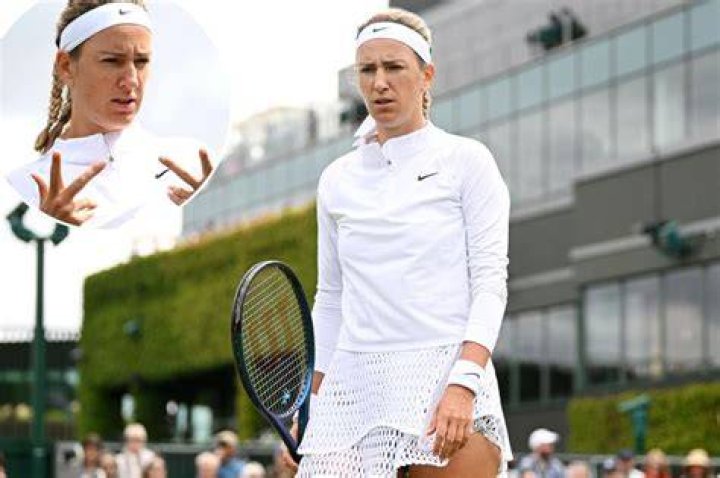 Victoria Azarenka&rsquo;s awkward moment with Wimbledon reporter &lsquo;You do