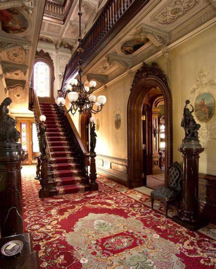 Victorian Interiors, Victorian Mansions, Victorian Homes, House Inside