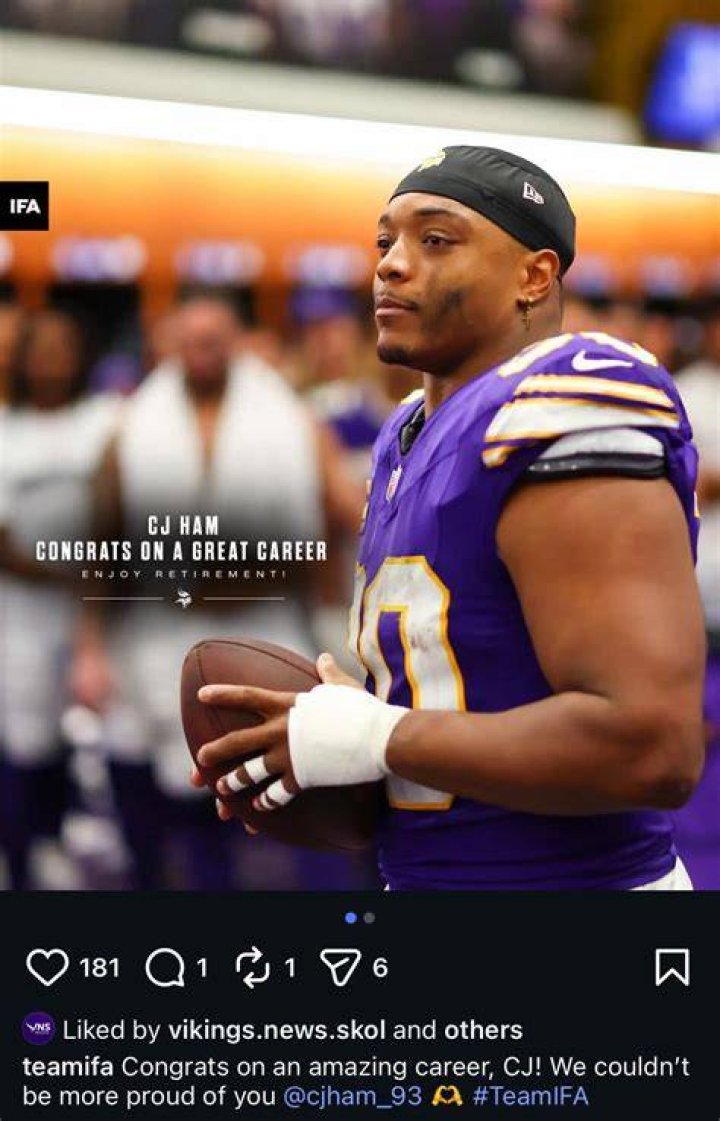 Vikings Promote C.J. Ham, Adrian Peterson's Status In Question?