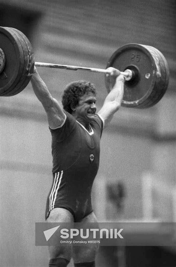 Weightlifter Anatoly Khrapaty Sputnik Mediabank