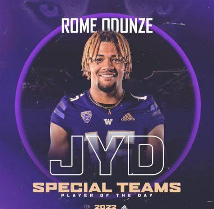 Why was Washington Receiver Odunze Named Special Teams Player of the